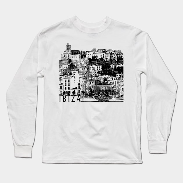 Ibiza Long Sleeve T-Shirt by TravelTs